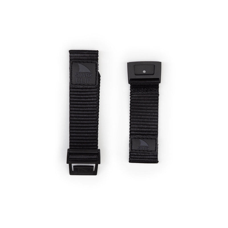 Two Freestyle STRAP KIT - CLIP - BLACK/BLACK straps shown side by side on a white background.