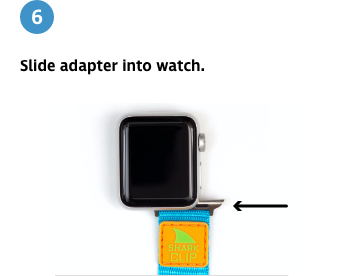 Freestyle Apple Watch&trade; Strap Leash Sizing